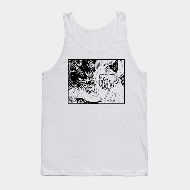 Devilman Manga Tank Top by retroworldkorea